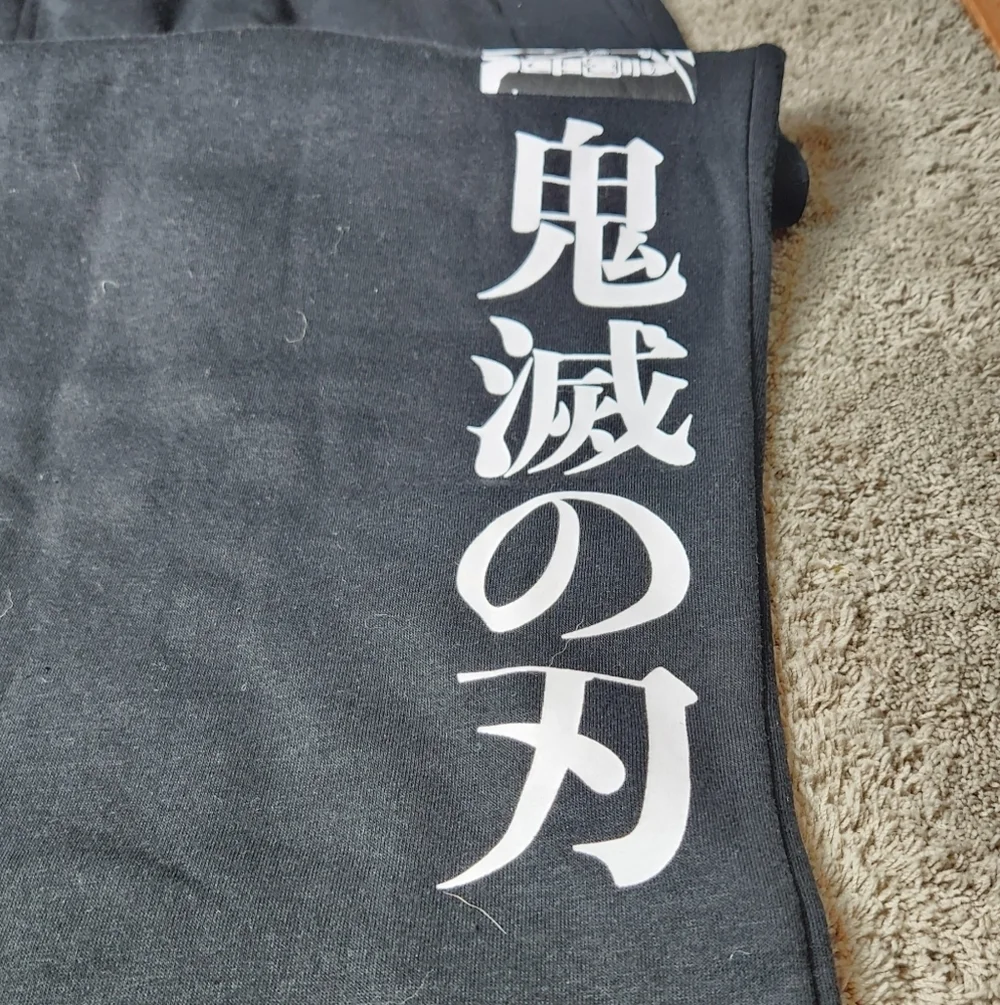 Mens Demon Slayer Lounge Pajama Pants, Anime Manga Active Sweatpants XXXL